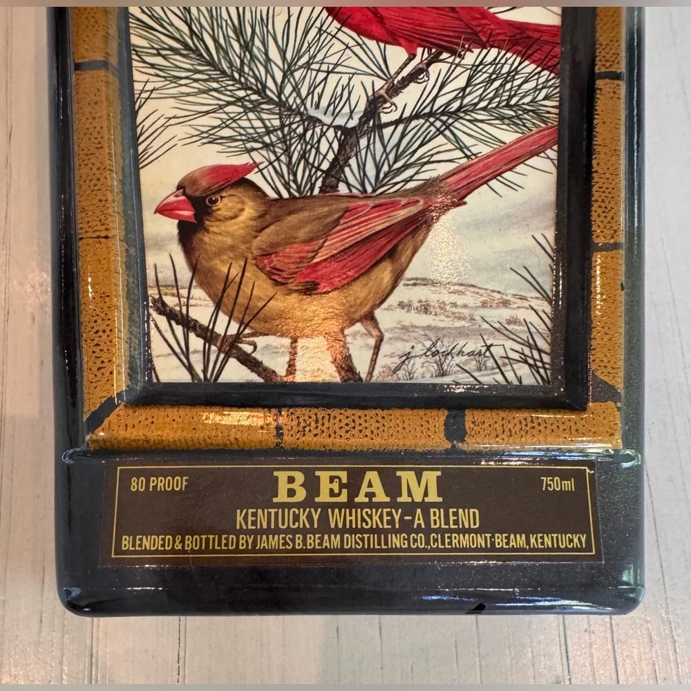 Vintage 1974 Jim Beam James Lockhart Cardinal Decanter